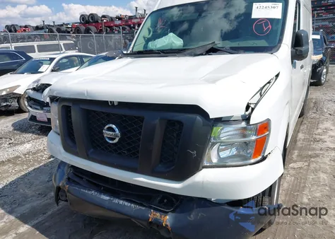 2018 Nissan Nv Cargo Nv2500 Hd S V6 from USA, damaged, VIN 1N6BF0LY1JN815320